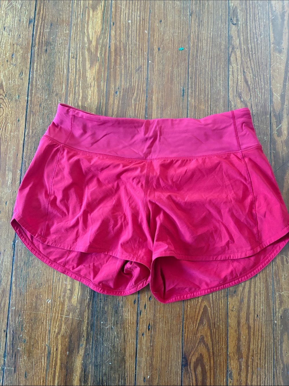 lululemon athletica women's athletic shorts - red